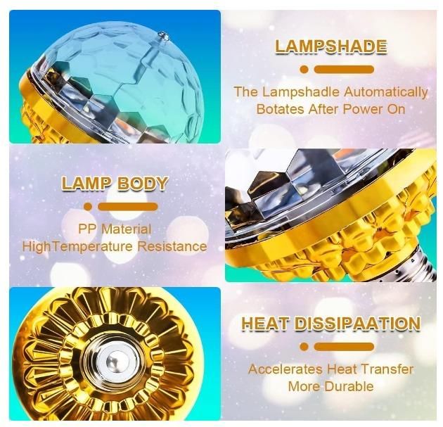 LumiSphere Rotating Magic Ball Light