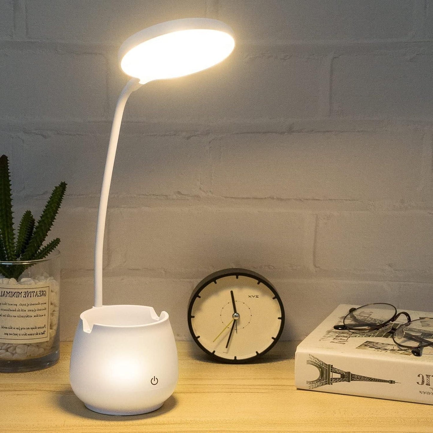 LumiPen: Multicolor Rechargeable Study Lamp with Pen Holder