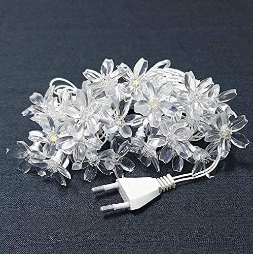 TwilightBloom™ Fairy Lights – 16 LED Flower String Magic