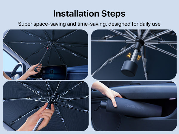 SunGuard Windshield Umbrella