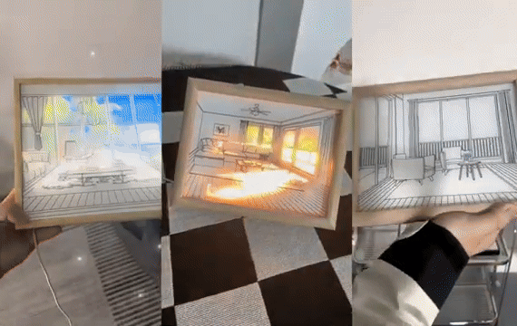 3D LED Painting Photo Frame