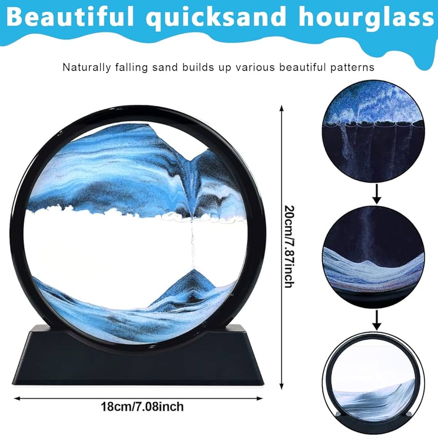 Moving Sandscapes Art Sand Painting