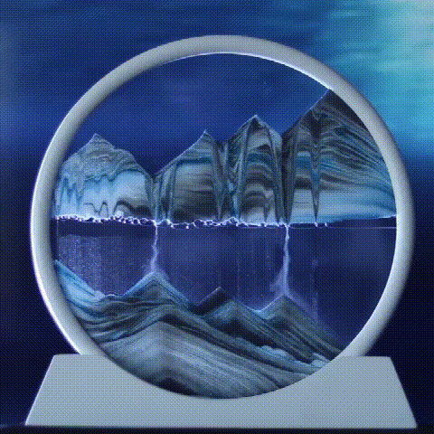 Moving Sandscapes Art Sand Painting
