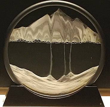 Moving Sandscapes Art Sand Painting