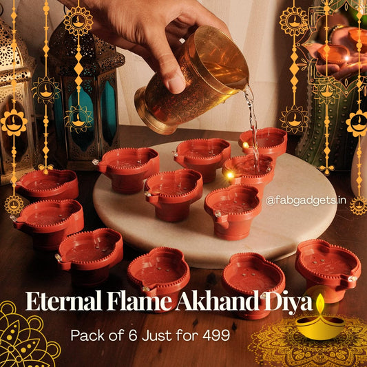 Eternal Flame Diya - Akhand Jyot Diya - Anaiya Vilakku