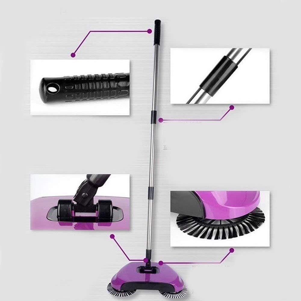 Magic Broom Floor Cleaner-Hand Push Rotating