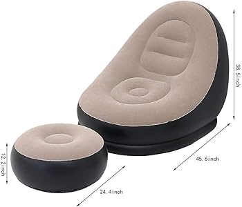 Inflatable Lounge Chair Complete Set