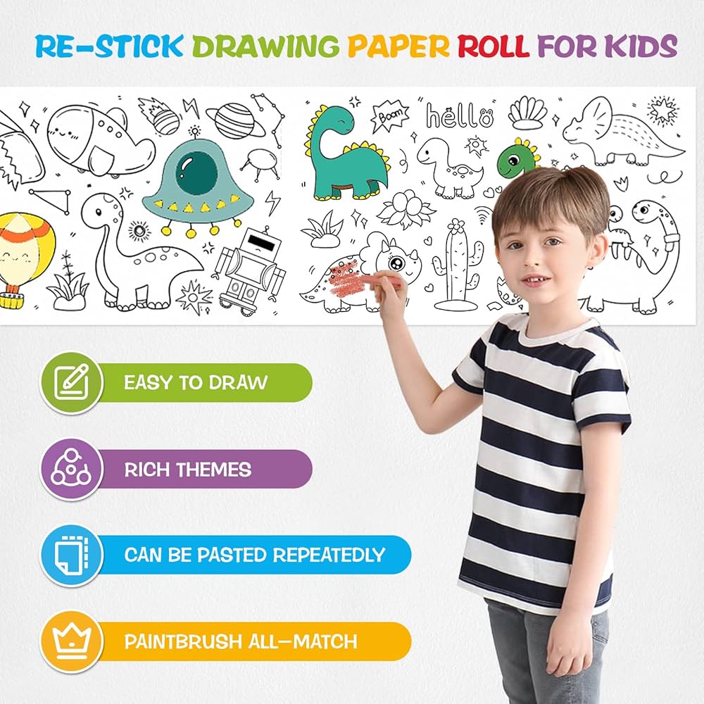 Drawing Paper Roll for Kids