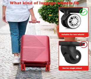 TravelGuard Luggage Wheel Protector Set
