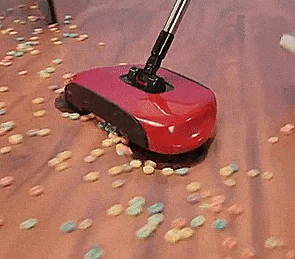 Magic Broom Floor Cleaner-Hand Push Rotating