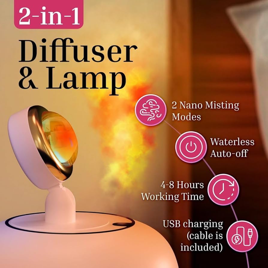 Sunset Light Humidifier