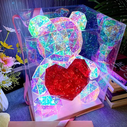 Glowing Teddy Bear Night Light
