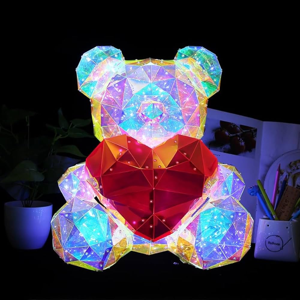 Glowing Teddy Bear Night Light